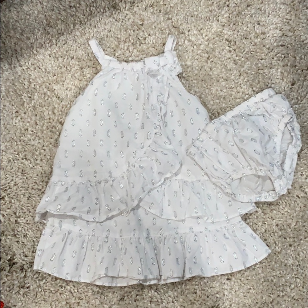 Janie and Jack dress and bloomers